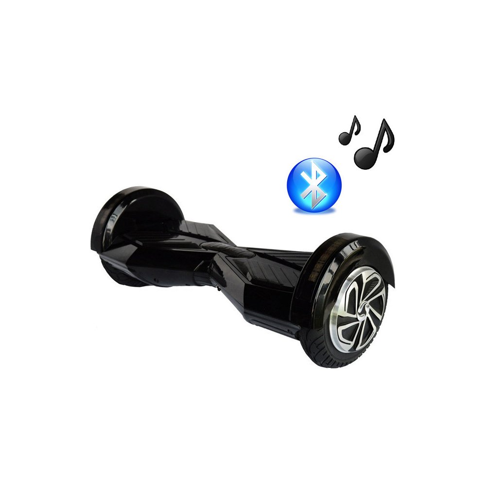 Hoverboard Premium čierna s bluetooth reproduktorom