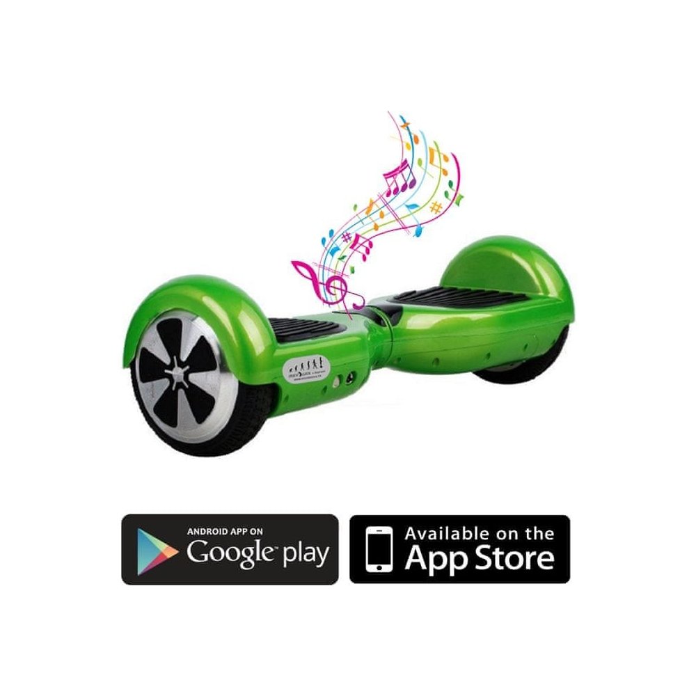 Hoverboard Kolonožka Standard APP zelený