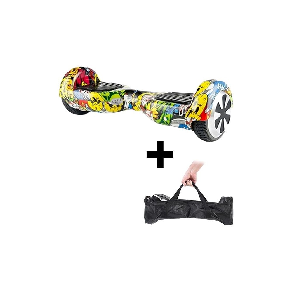 Hoverboard Kolonožka Premium graffity yellow