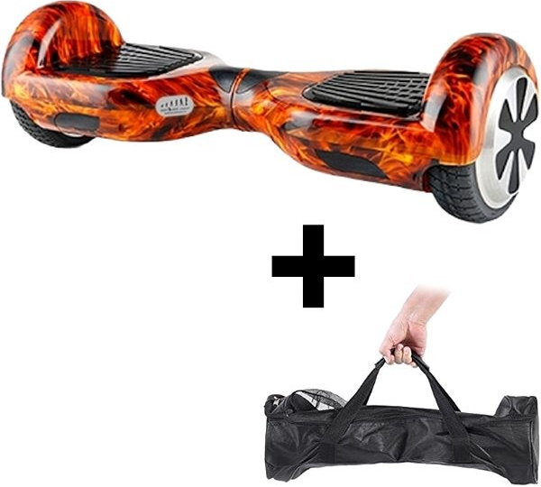 Hoverboard Premium fire red